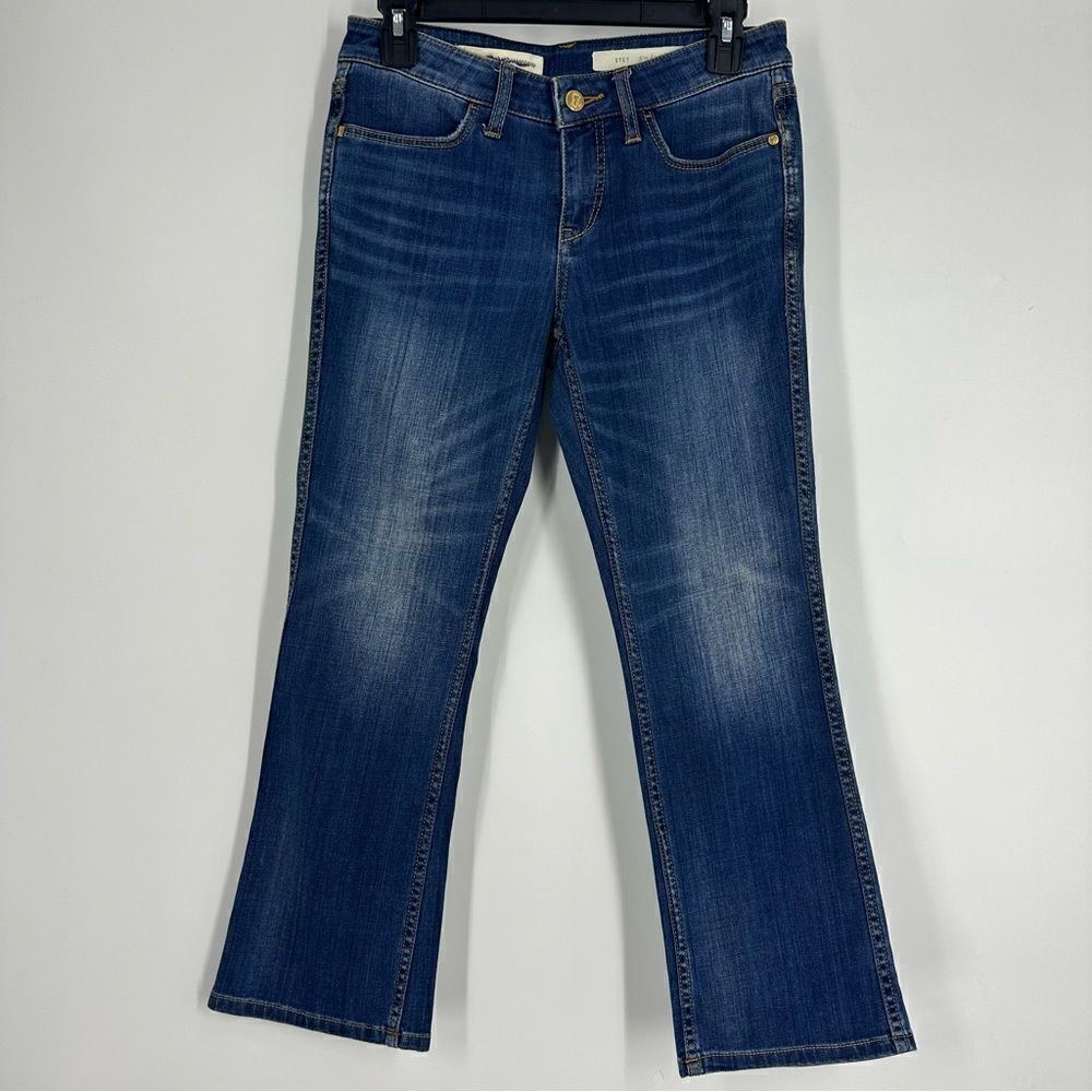 PILCRO AND THE LETTERPRESS Anthropologie Women’s Stet Blue Denim Jeans Sz 26